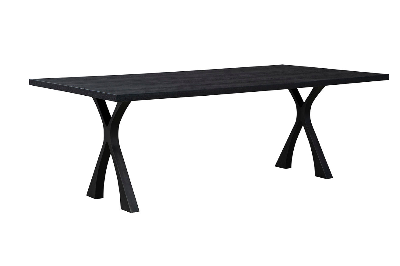 Black Wishbone Dining Table - Kings Fine Art & Decor