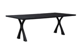 Black Wishbone Dining Table - Kings Fine Art & Decor