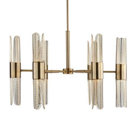 Cret, 12 Lt Chandelier - Kings Fine Art & Decor