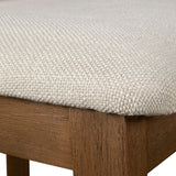 Delano Armless Chair, Walnut, 2 PER BOX, Priced Each