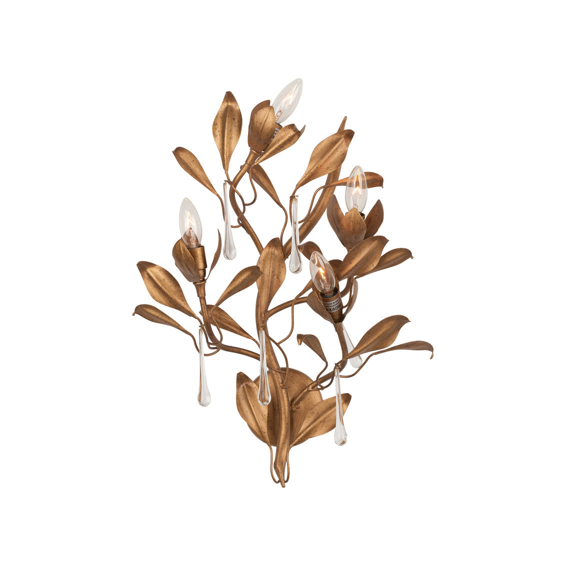Bay Laurel Sconce - Left Facing