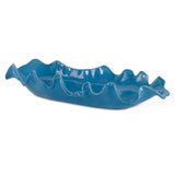 Ruffled Feathers Bowl, Blue - Kings Fine Art & Decor