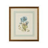 Bl Floral W/Ribbon-A