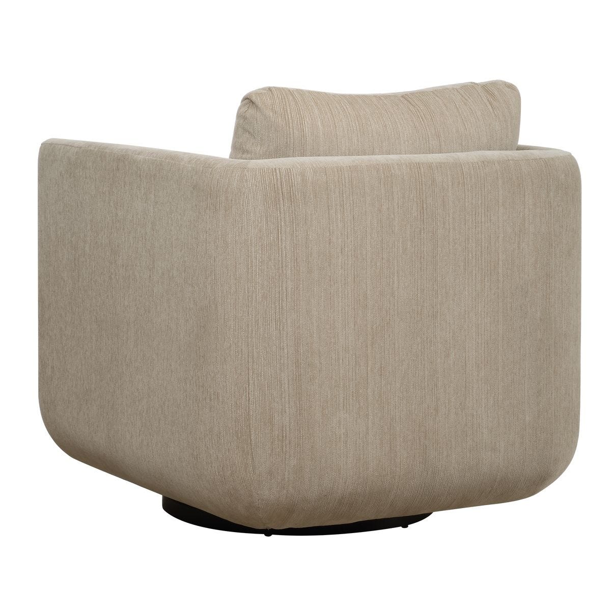 Abound Swivel Chair, Porcelain