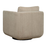 Abound Swivel Chair, Porcelain