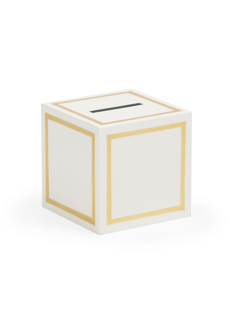 Ibiza Tissue Box - Gold