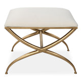 Crossing Small Bench, White
