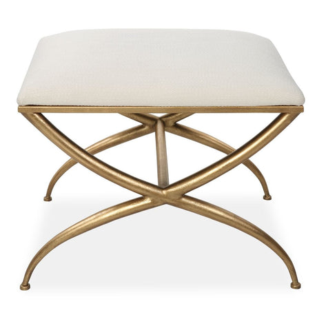 Crossing Small Bench, White