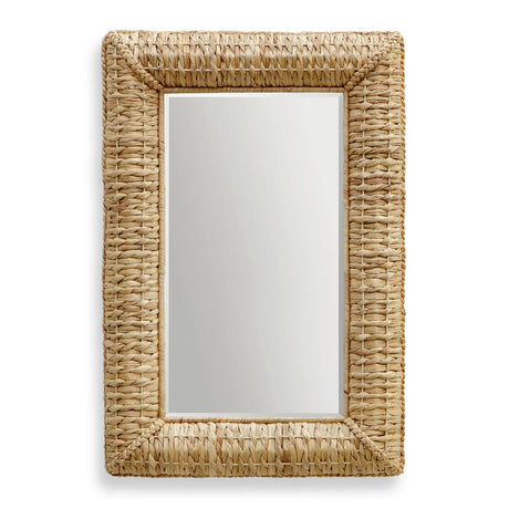 Twisted Seagrass Rectangle Mirror - Kings Fine Art & Decor