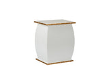 Wooden Drinks Table - White