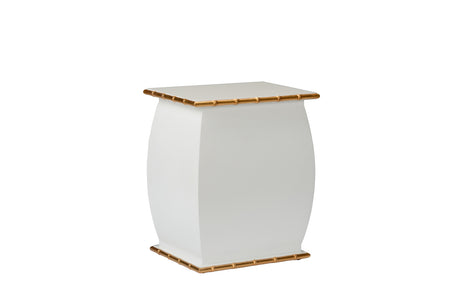 Wooden Drinks Table - White