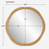 Salina Round Mirror