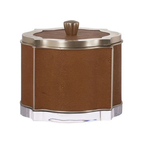 Shagreen Box - Brown