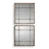 Saragano Square Mirrors, S/2 - Kings Fine Art & Decor