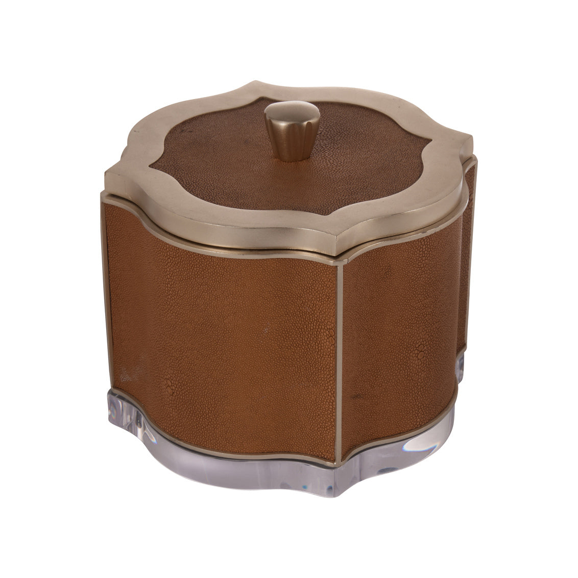 Shagreen Box - Brown
