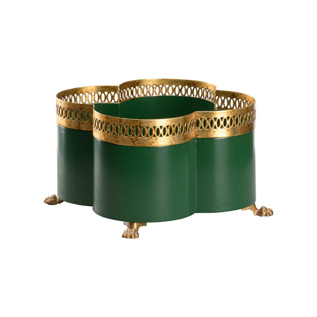 Tracery Cachepot - Green (SM)