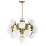 Droplet, 16 Lt Chandelier