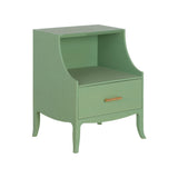 George III Bedside Table - Green