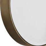 Lago Oval Mirror, Gold