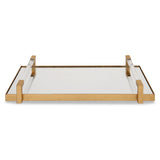 Deki Tray, Gold - Kings Fine Art & Decor