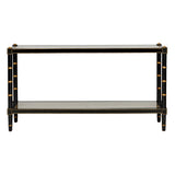 Conner Cane Console - Black