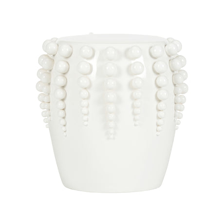 Sea Urchin Garden Seat - White