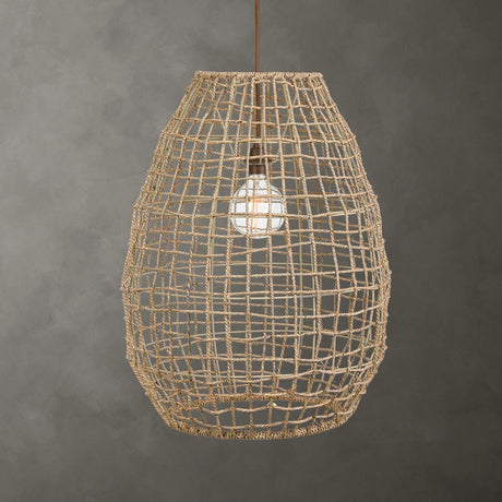 Cross Weave, 1 Lt Pendant - Kings Fine Art & Decor