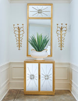 Crystal Trumeau Mirror
