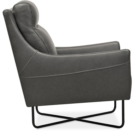 Hooker Furniture Efron Club Chair w/ Black Metal Base CC443-097