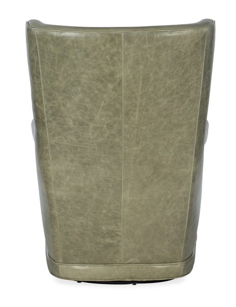 Hooker Furniture Mai Wing Swivel Club Chair CC536-SW-031