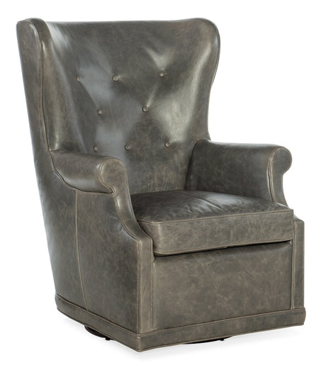 Hooker Furniture Mai Wing Swivel Club Chair CC536-SW-091