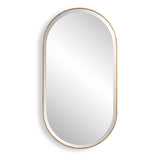 Lago Oval Mirror, Gold - Kings Fine Art & Decor