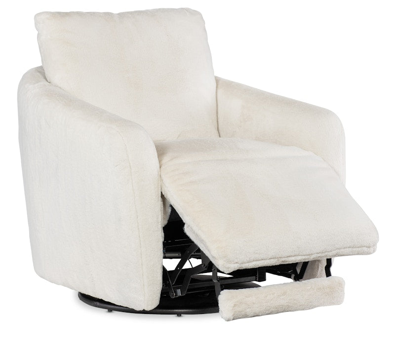 Hooker Furniture Bonnie Swivel Chair with Power Footrest CC610-PFSW-470