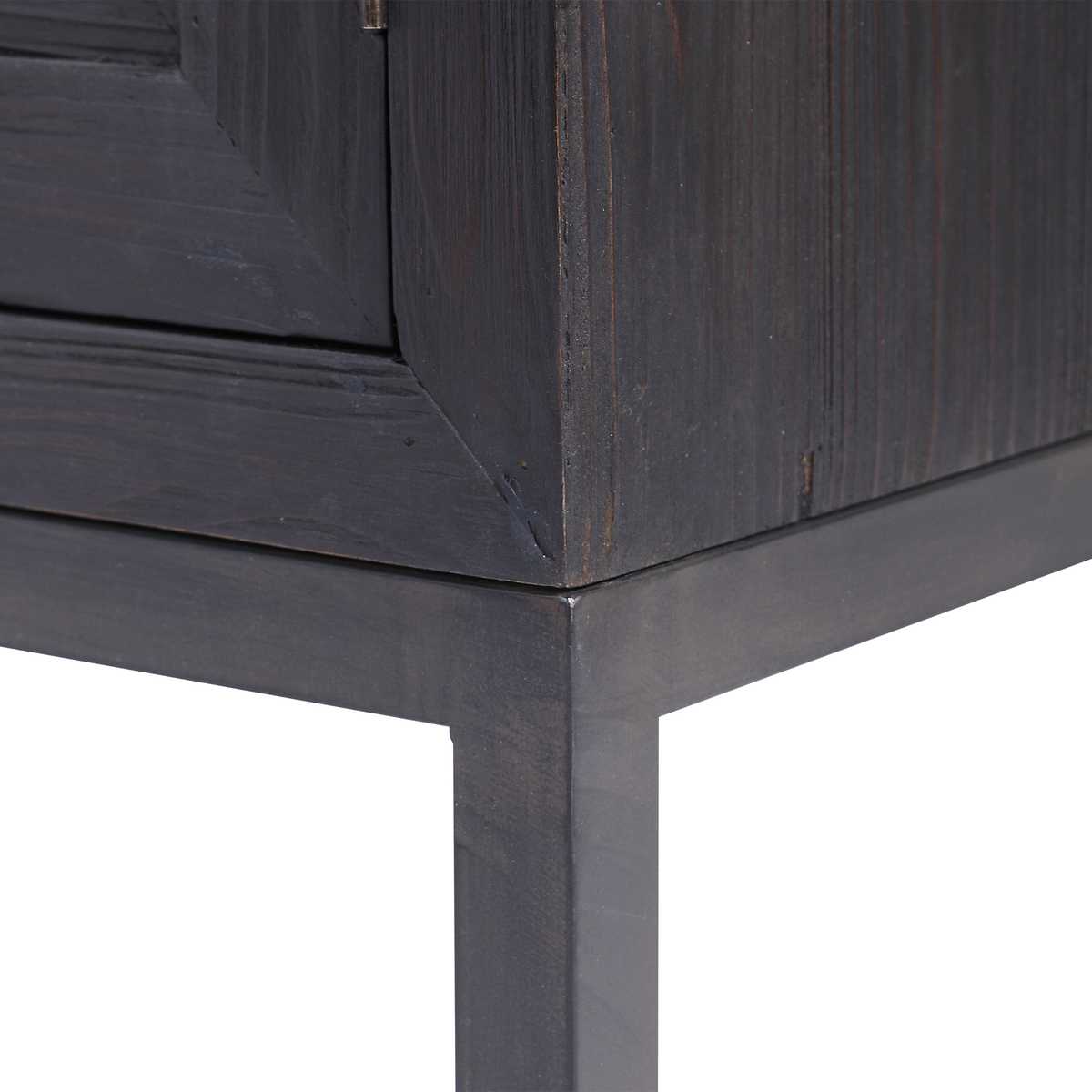 Aiken 2 Door Cabinet, Black