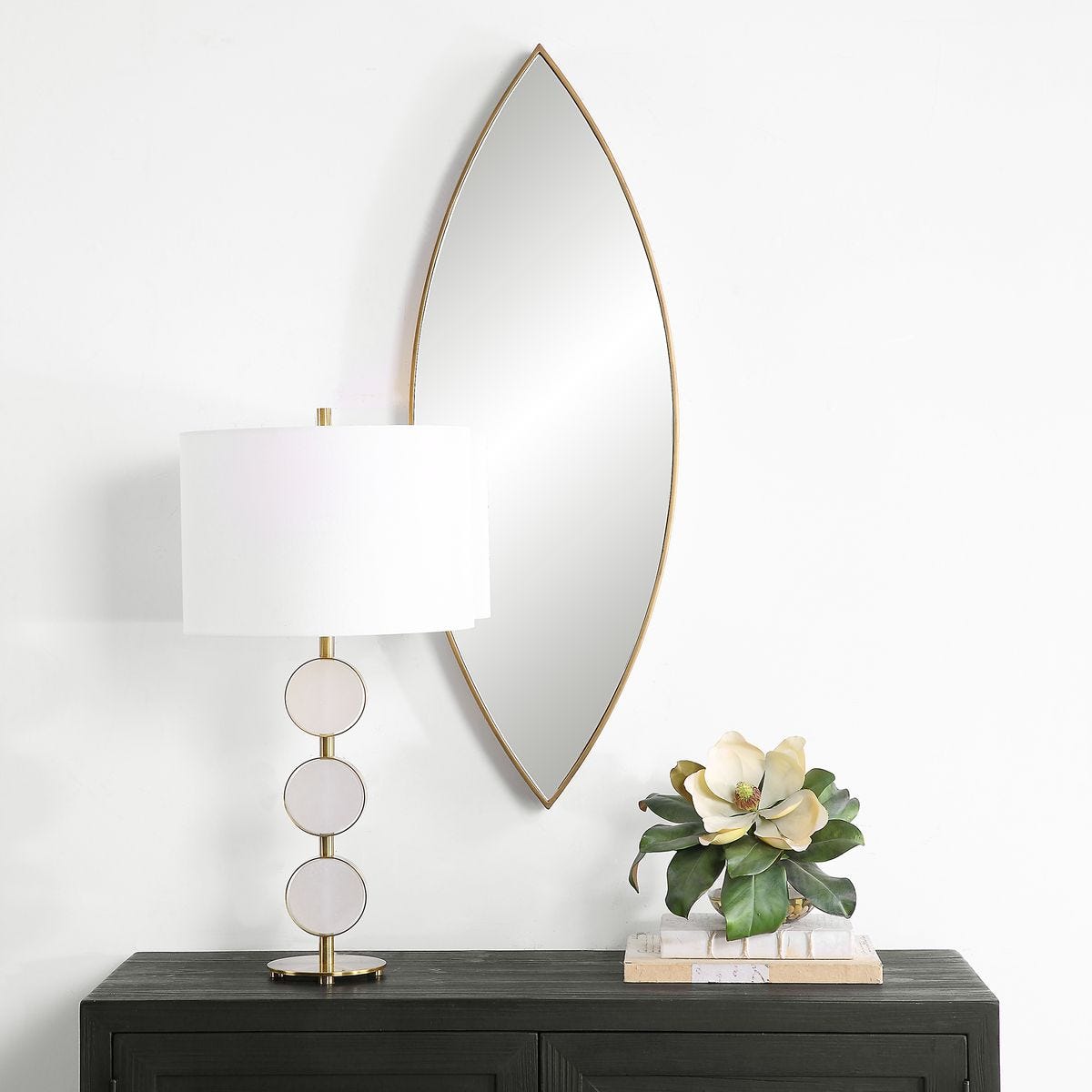 Ellipse Mirror, Gold
