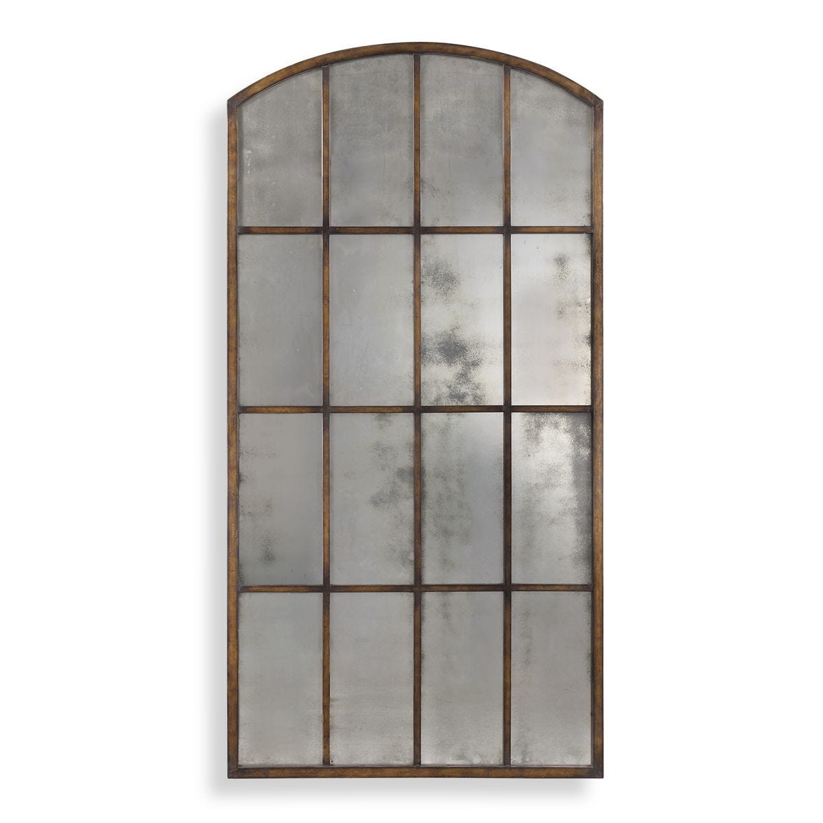 Amiel Large Arch Mirror, Bronze - Kings Fine Art & Decor