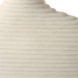 Duostacked Vases, White, S/2