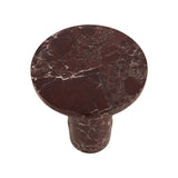 George Marble Side Table - Garnet