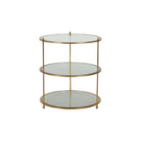 Regal Side Table - Gold