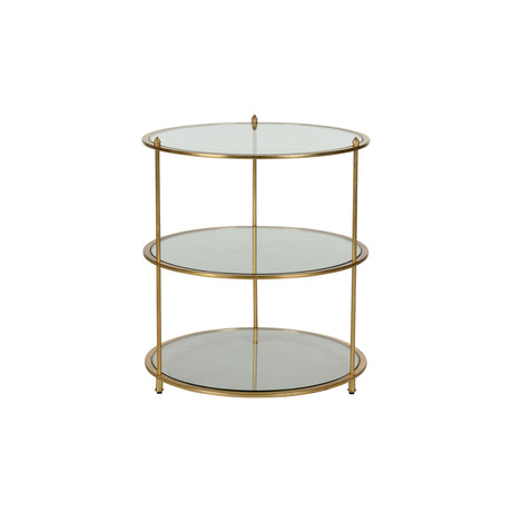 Regal Side Table - Gold