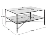 Henzler Coffee Table, Steel