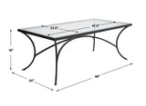 Alayna Coffee Table, Black