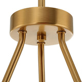 Oviform, 6 Lt Chandelier