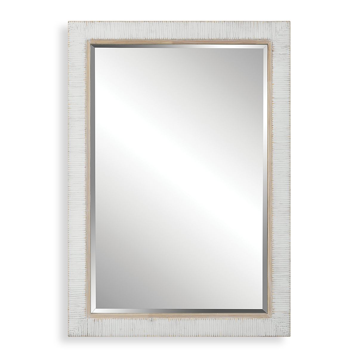 Cape Mirror, Whitewashed - Kings Fine Art & Decor