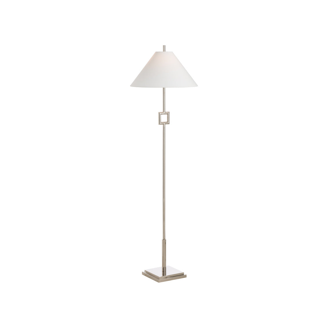 Overhill Floor Lamp - Polished Nickel