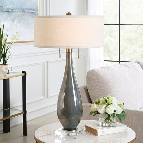 Cardoni Table Lamp, Bronze