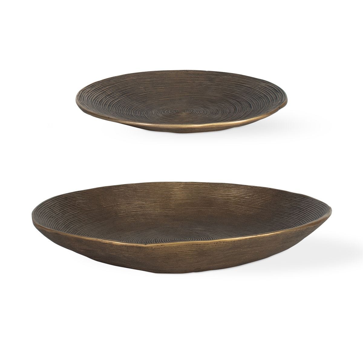 Stratum Bowls, Round, S/2 - Kings Fine Art & Decor