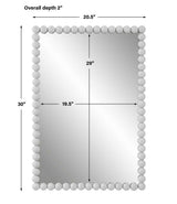 Serna Vanity Mirror, White