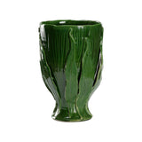 Umbria Footed Vase - Green