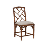 Chippendale Bamboo Chair - Brown